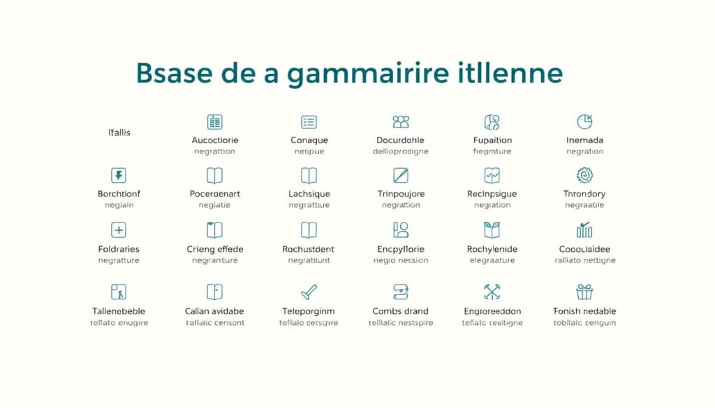 bases de la grammaire italienne bases de la grammaire italienne